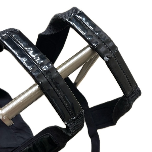 Tory Burch Nylon/Patent Leather Weekender Tote, Black - Picture 15 of 16